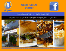 Tablet Screenshot of casse-croute.com